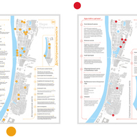 Тематические карты для парка Горького