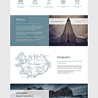 Landing Page - Iceland