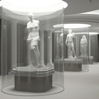 Дизайн-проект интерьера музея скульптуры