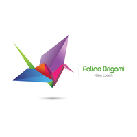 Логотип и нейминг для коуча Polina Origami